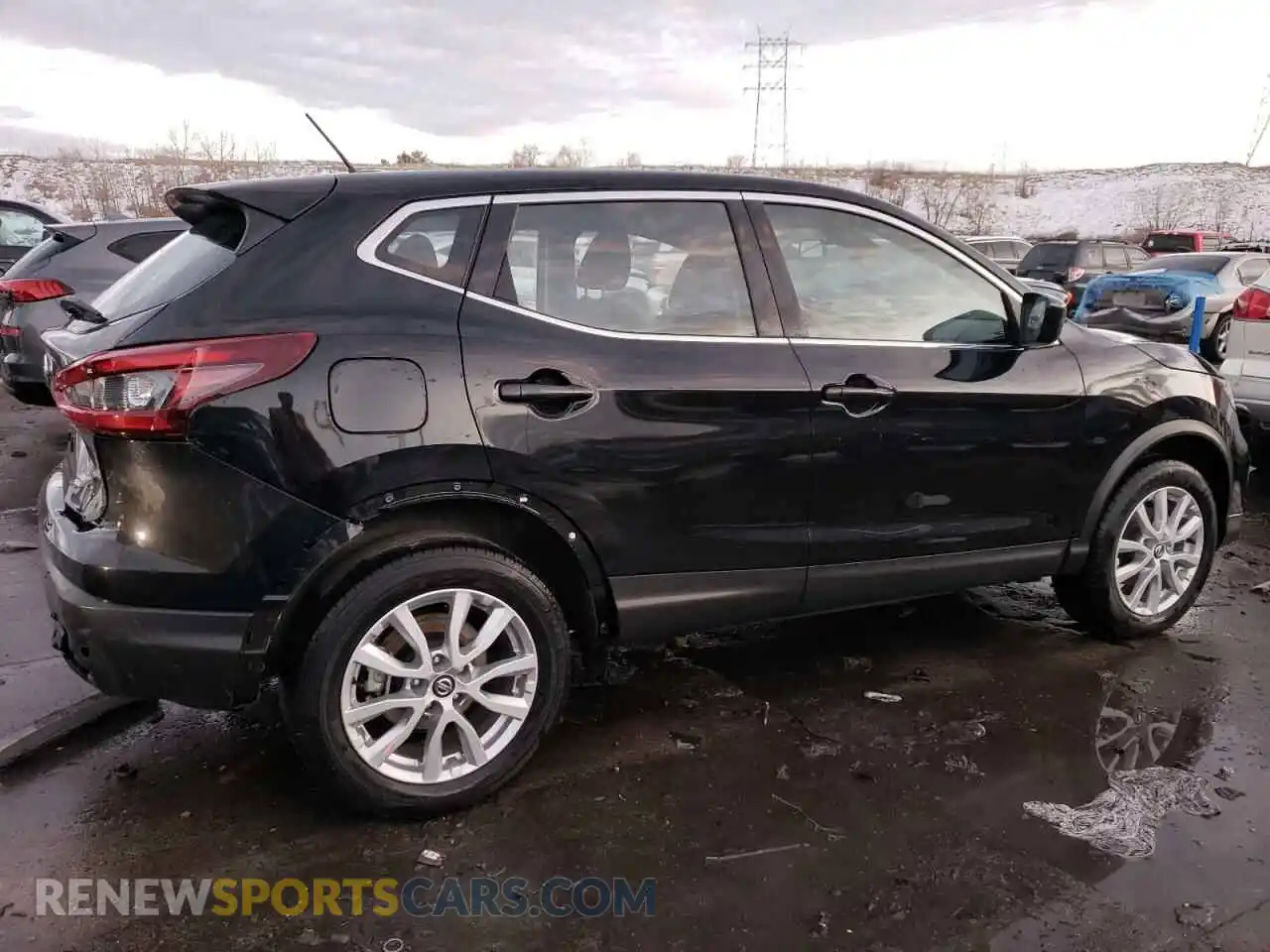 3 Photograph of a damaged car JN1BJ1AW6MW663724 NISSAN ROGUE 2021
