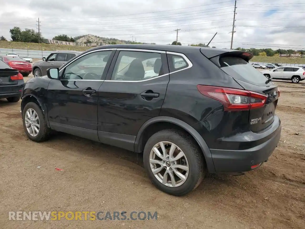 2 Photograph of a damaged car JN1BJ1AW6MW667742 NISSAN ROGUE 2021