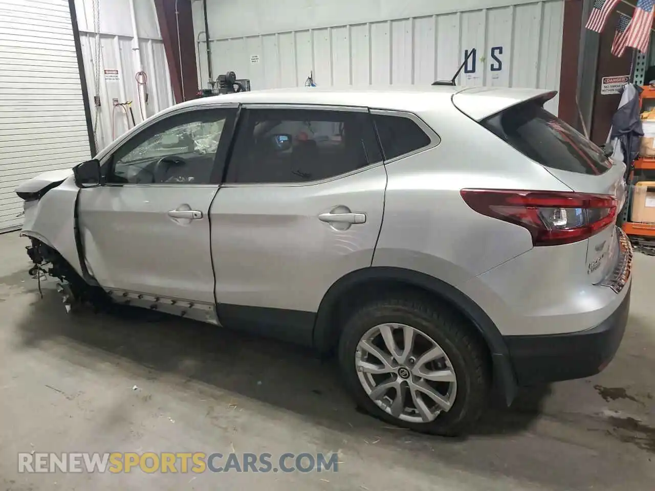 2 Photograph of a damaged car JN1BJ1AW6MW672696 NISSAN ROGUE 2021
