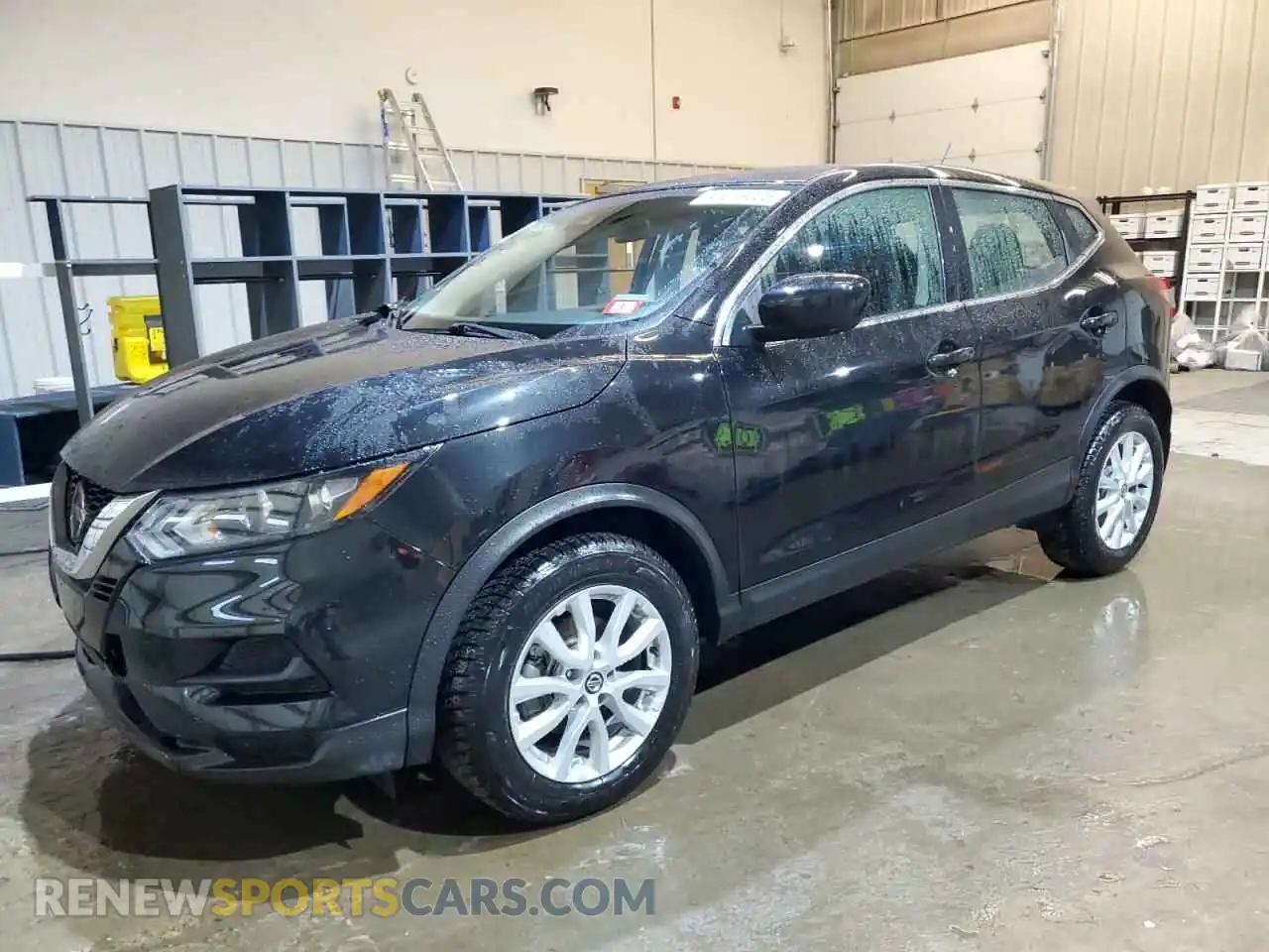 1 Photograph of a damaged car JN1BJ1AW7MW423162 NISSAN ROGUE 2021