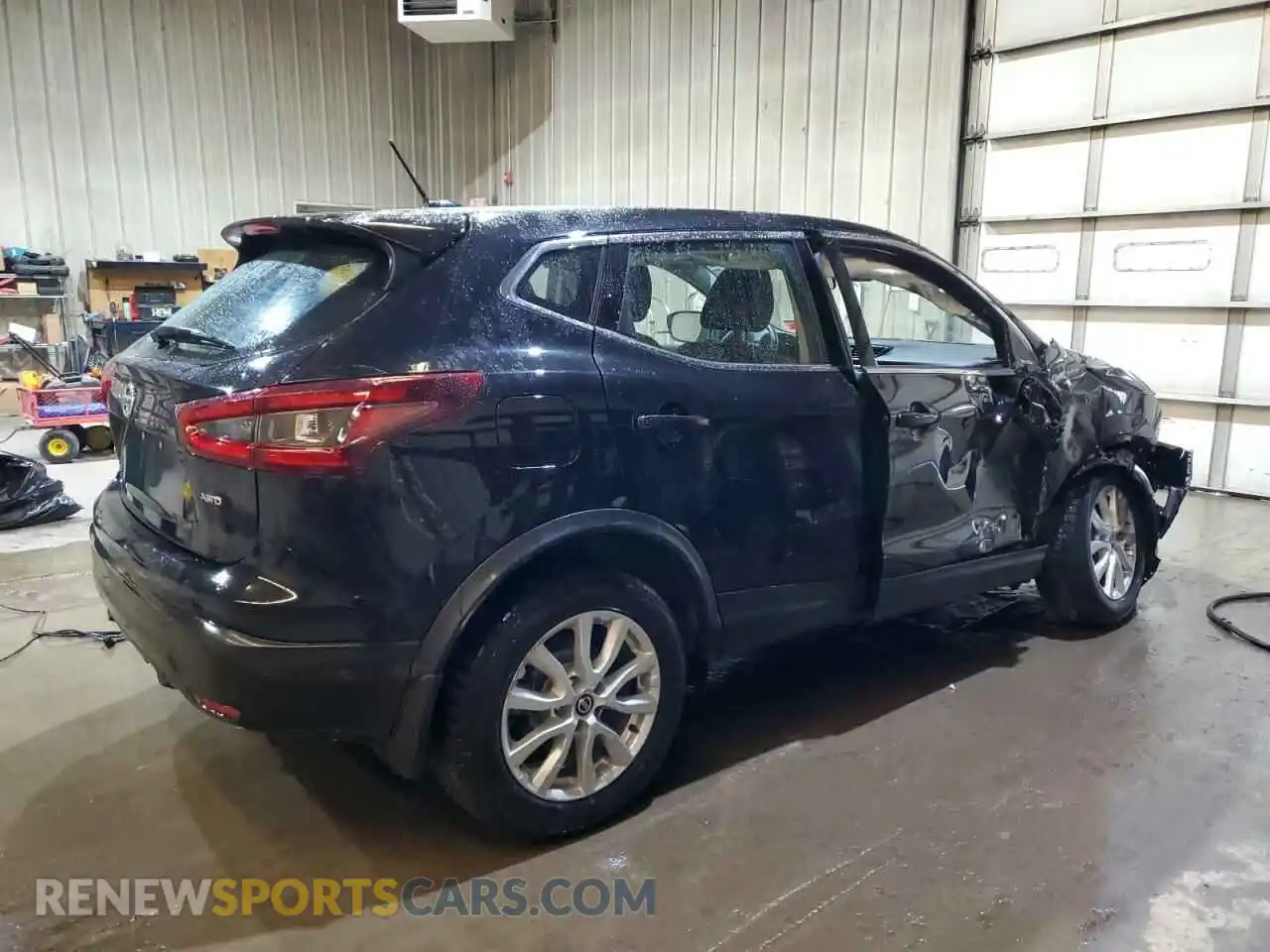 3 Photograph of a damaged car JN1BJ1AW7MW423162 NISSAN ROGUE 2021
