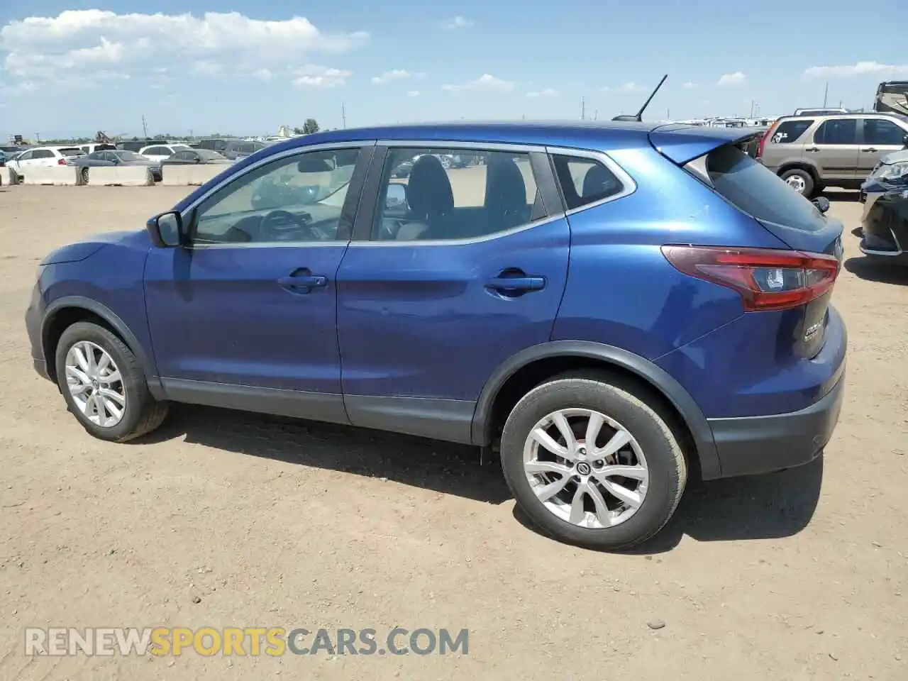 2 Photograph of a damaged car JN1BJ1AW7MW439653 NISSAN ROGUE 2021