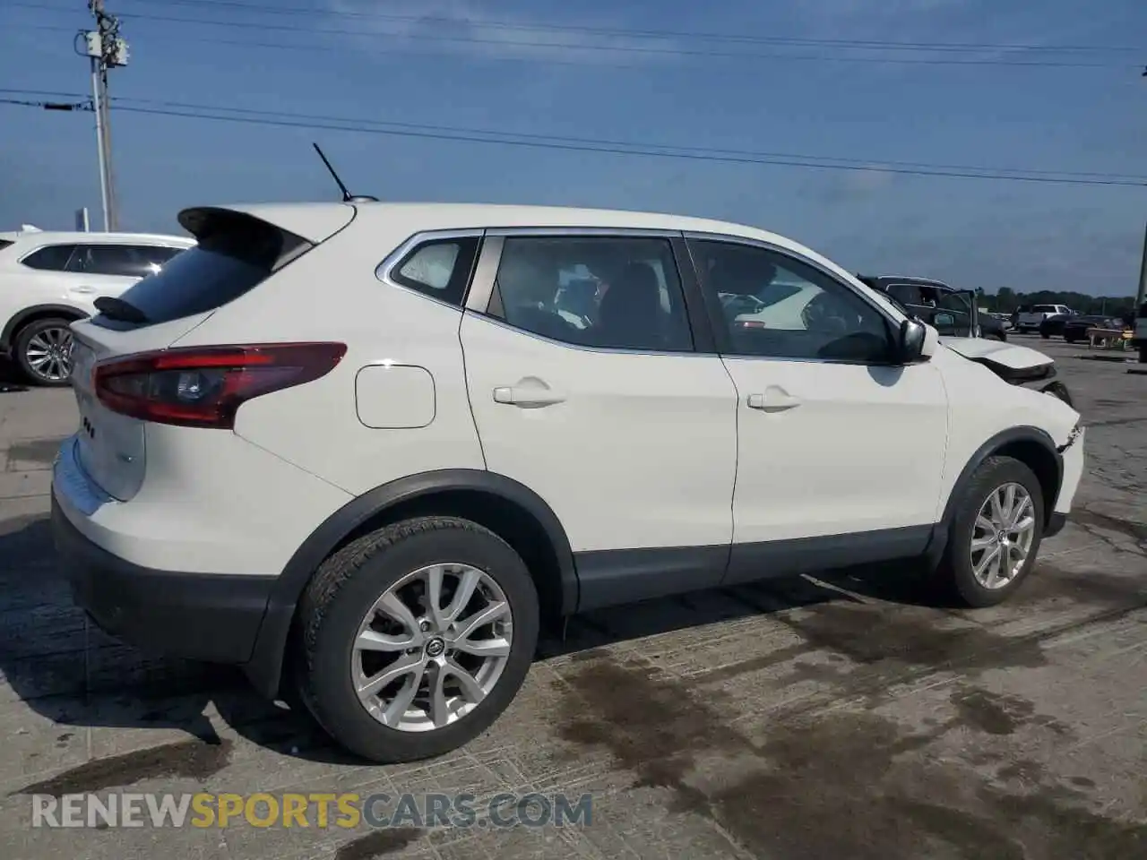 3 fotografías del automóvil dañado JN1BJ1AW7MW445324 NISSAN ROGUE 2021