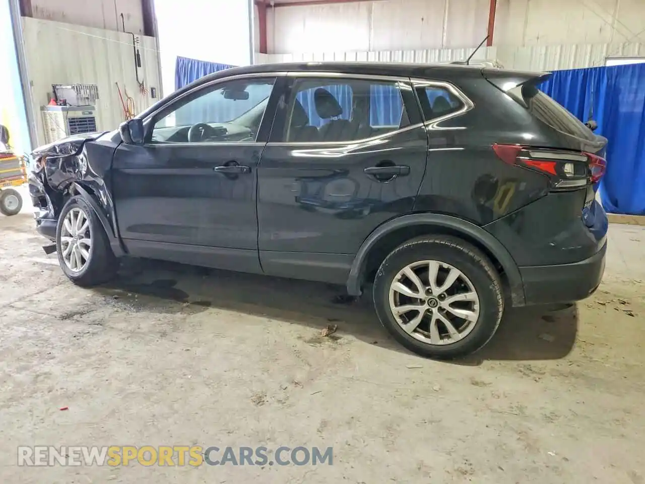 2 Photograph of a damaged car JN1BJ1AW7MW660122 NISSAN ROGUE 2021