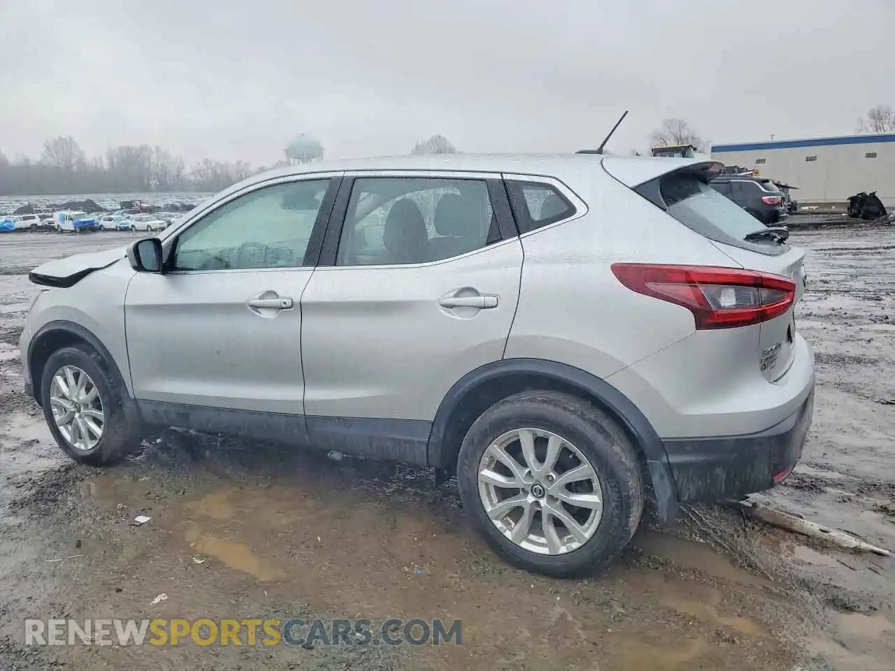 2 Photograph of a damaged car JN1BJ1AW7MW667944 NISSAN ROGUE 2021