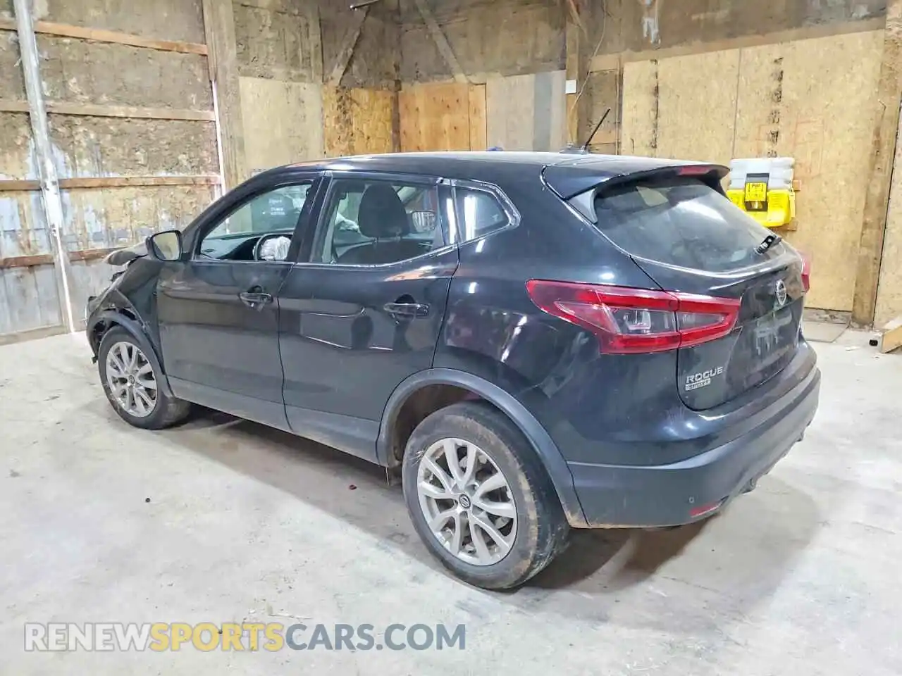 2 Photograph of a damaged car JN1BJ1AW8MW422151 NISSAN ROGUE 2021