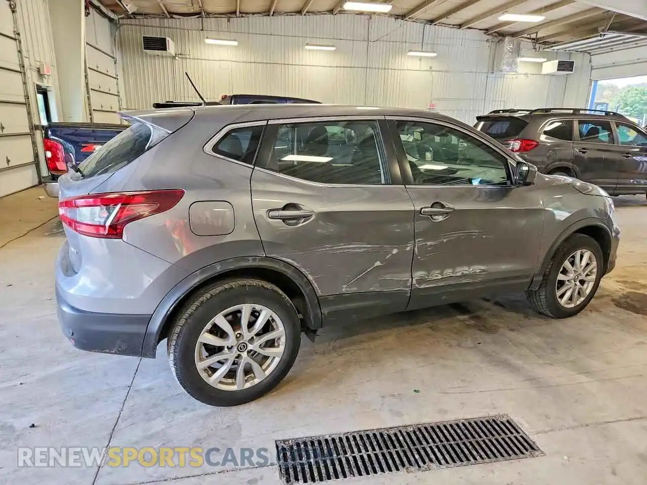 3 Photograph of a damaged car JN1BJ1AW8MW425552 NISSAN ROGUE 2021