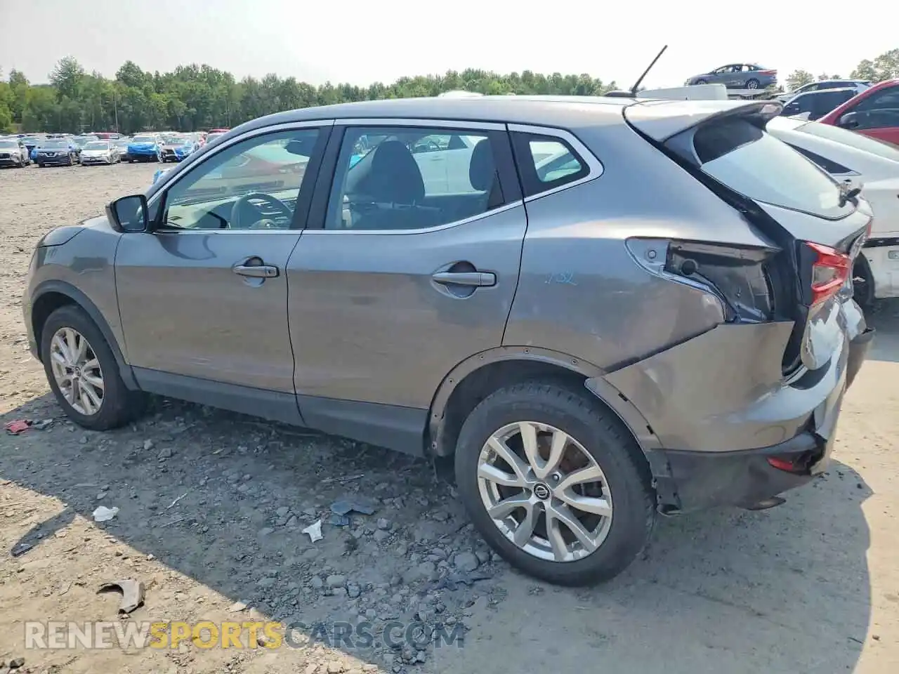 2 Photograph of a damaged car JN1BJ1AW8MW436891 NISSAN ROGUE 2021
