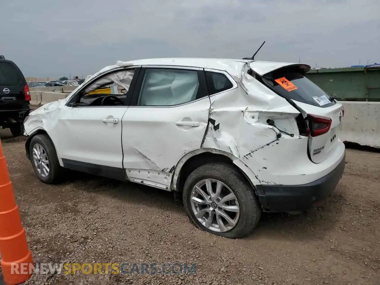 2 Photograph of a damaged car JN1BJ1AW8MW438253 NISSAN ROGUE 2021