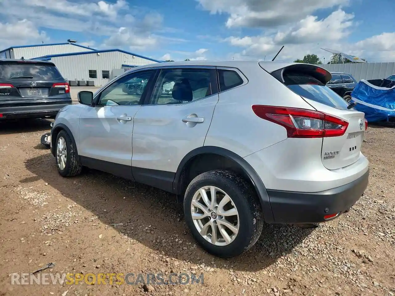 2 Photograph of a damaged car JN1BJ1AW8MW439337 NISSAN ROGUE 2021