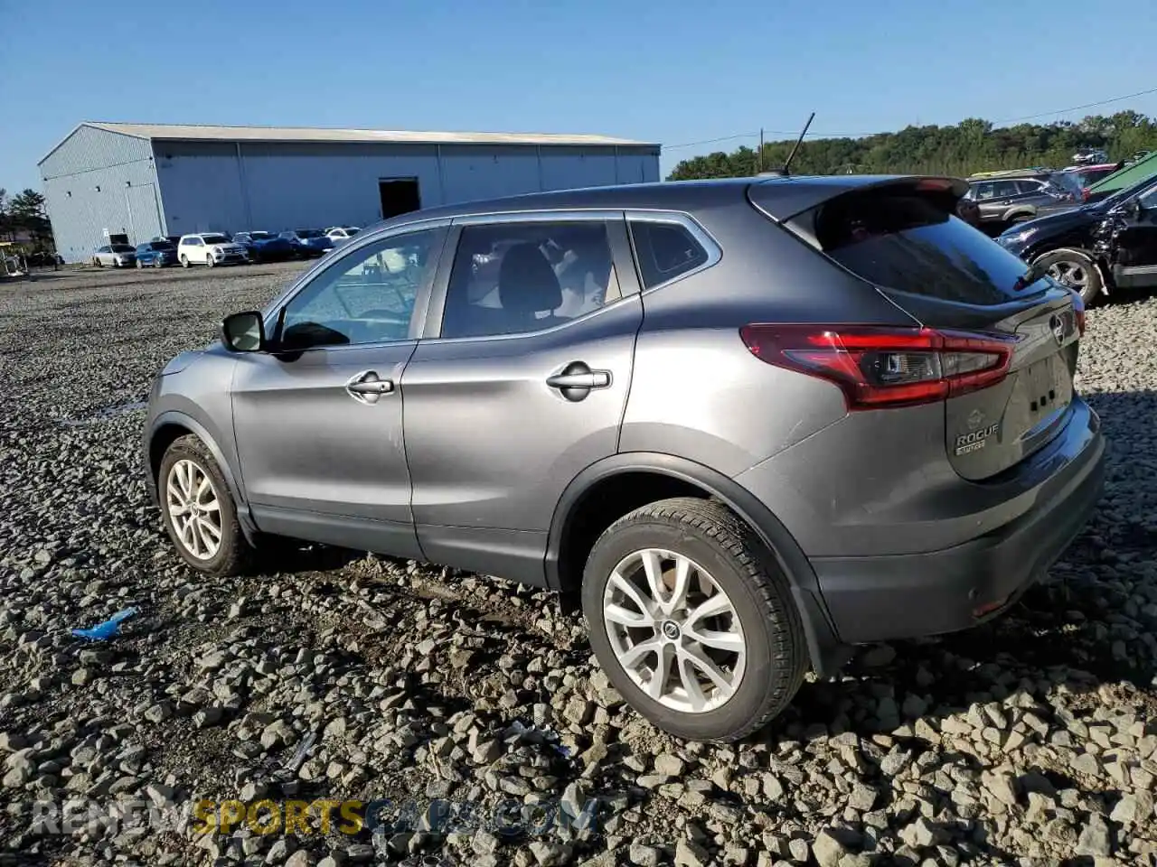 2 Photograph of a damaged car JN1BJ1AW8MW445168 NISSAN ROGUE 2021