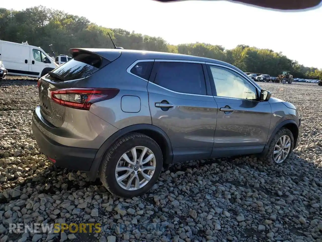 3 Photograph of a damaged car JN1BJ1AW8MW445168 NISSAN ROGUE 2021