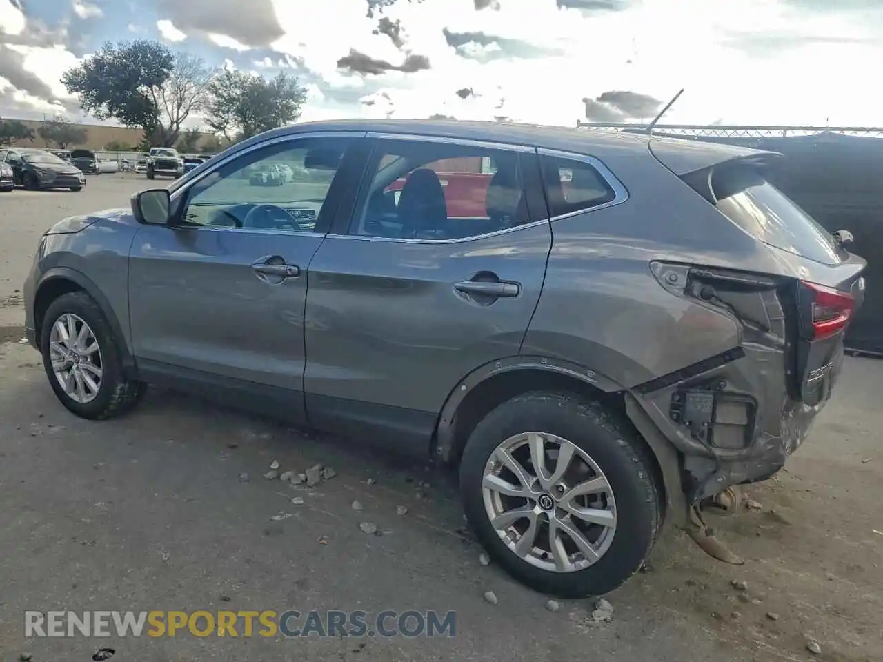 2 Photograph of a damaged car JN1BJ1AW8MW660338 NISSAN ROGUE 2021