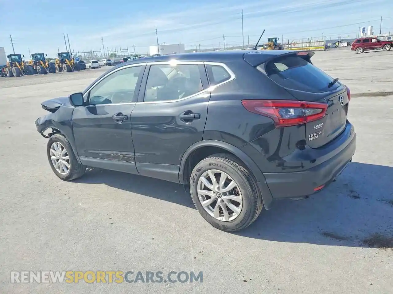 2 Photograph of a damaged car JN1BJ1AW8MW669363 NISSAN ROGUE 2021