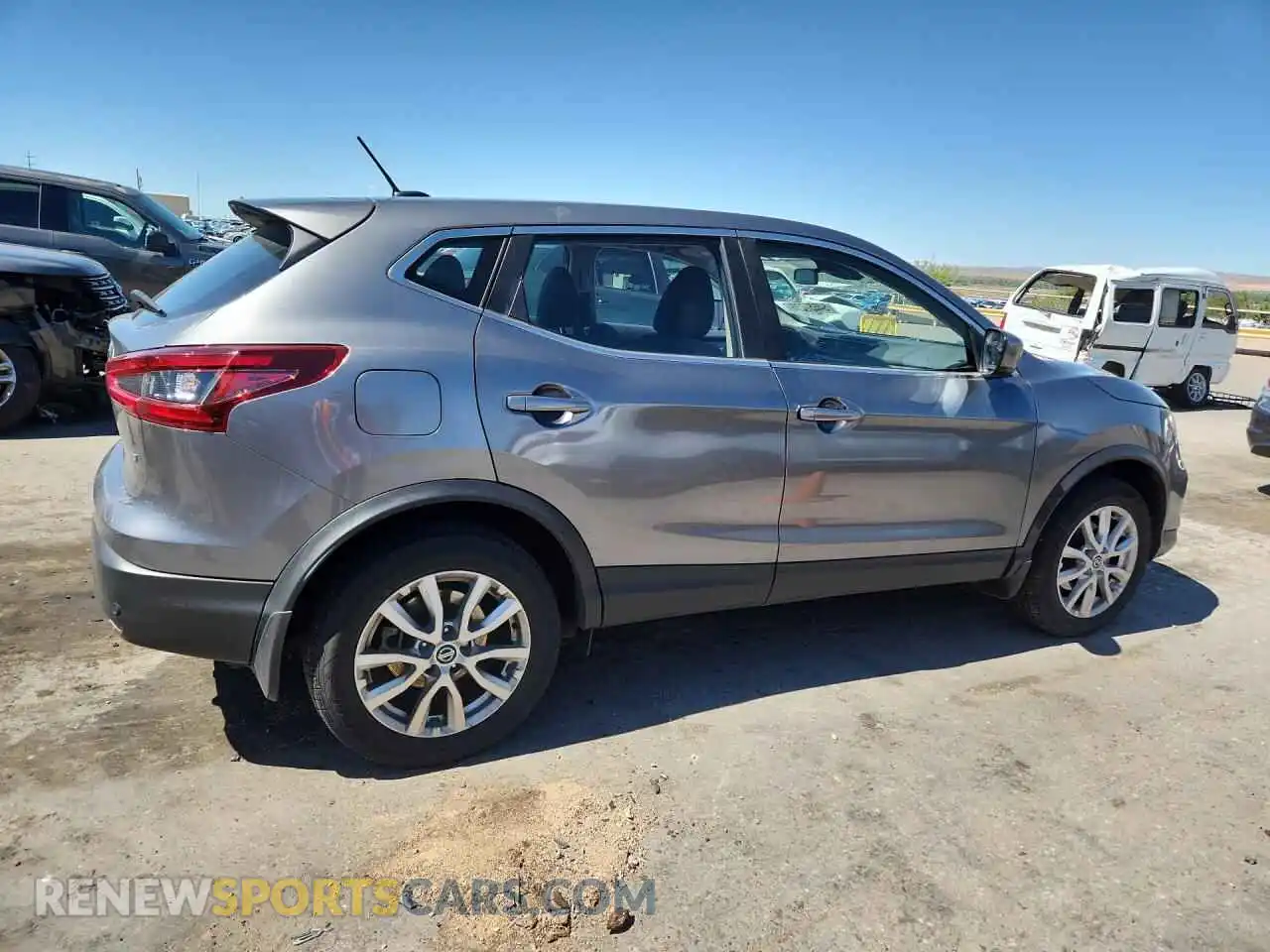 3 Photograph of a damaged car JN1BJ1AW8MW671209 NISSAN ROGUE 2021