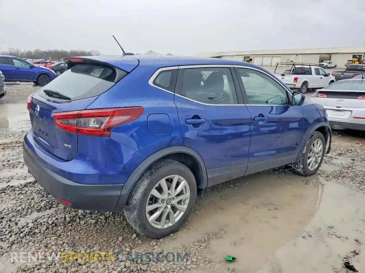 3 Photograph of a damaged car JN1BJ1AW9MW421817 NISSAN ROGUE 2021