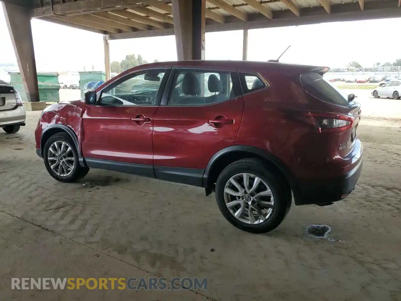 2 fotografías del automóvil dañado JN1BJ1AW9MW423180 NISSAN ROGUE 2021