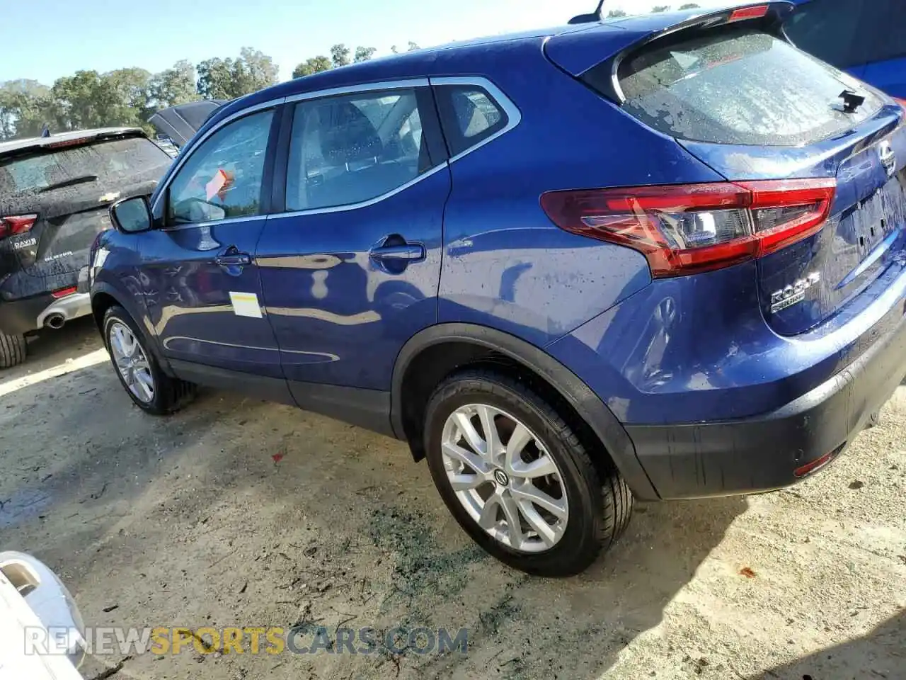 2 Photograph of a damaged car JN1BJ1AW9MW425219 NISSAN ROGUE 2021