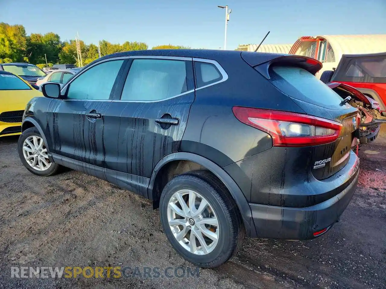 2 Photograph of a damaged car JN1BJ1AW9MW427925 NISSAN ROGUE 2021