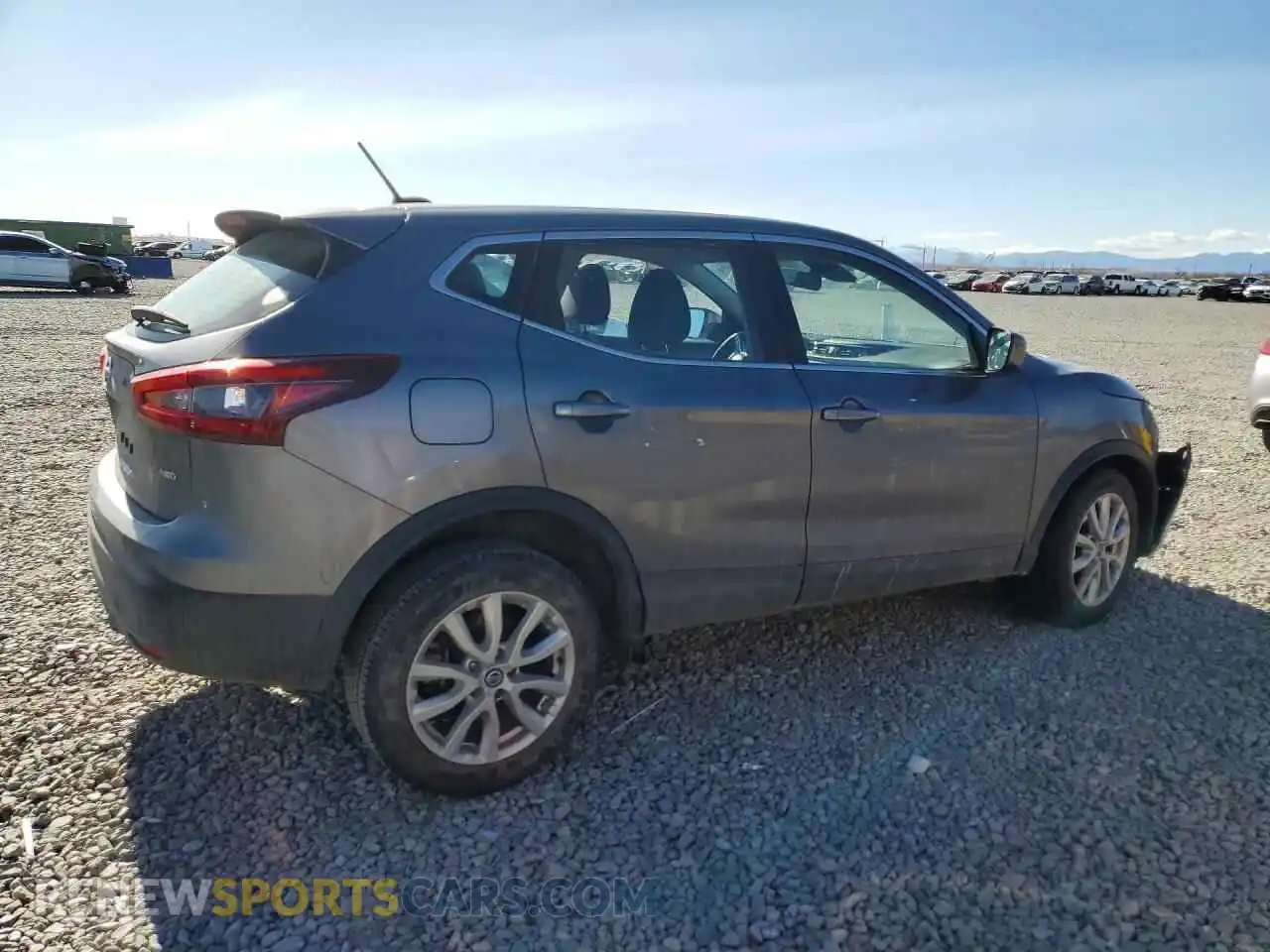 3 Photograph of a damaged car JN1BJ1AW9MW437774 NISSAN ROGUE 2021