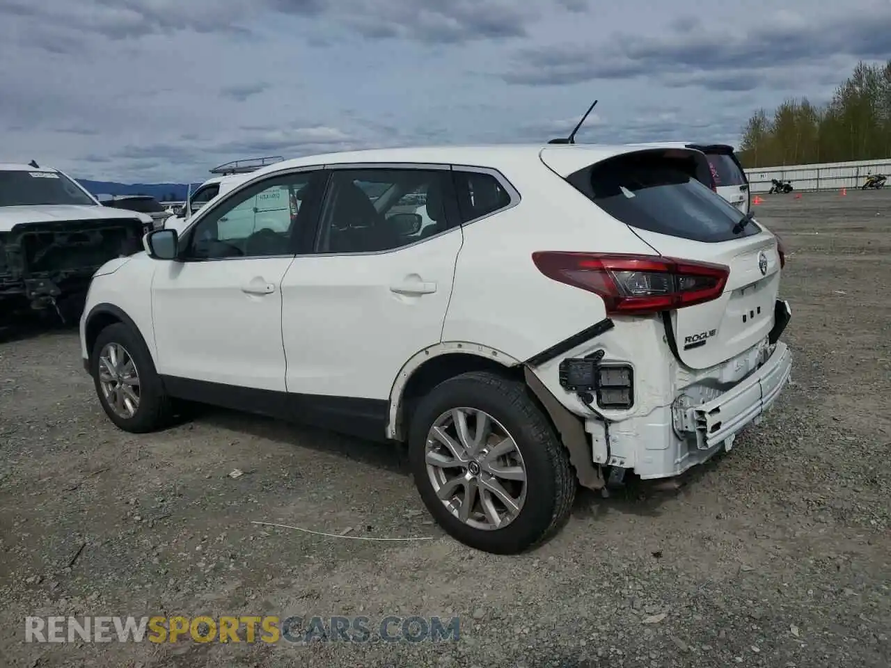 2 Фотография поврежденного автомобиля JN1BJ1AW9MW438584 NISSAN ROGUE 2021