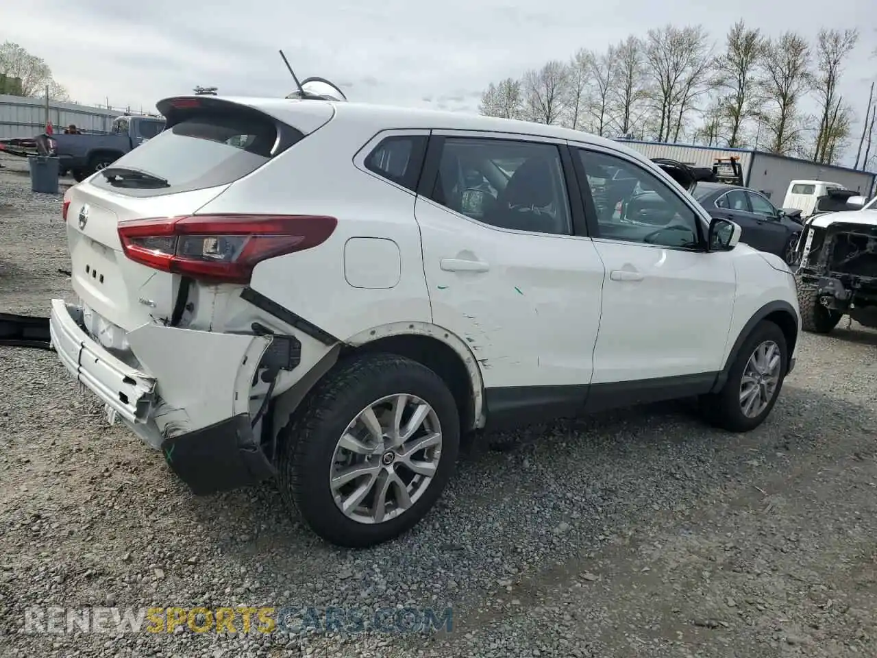 3 Фотография поврежденного автомобиля JN1BJ1AW9MW438584 NISSAN ROGUE 2021