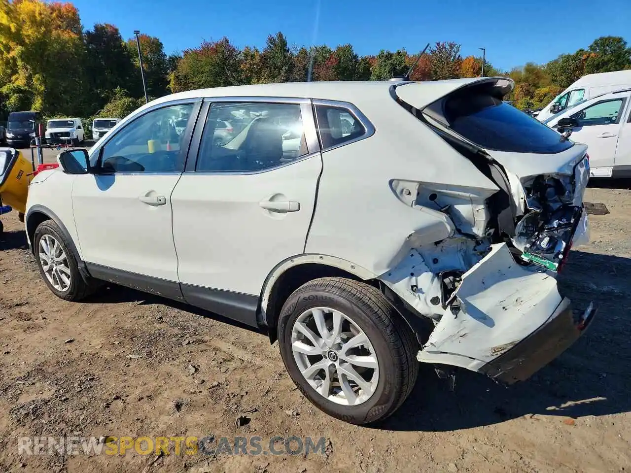 2 Photograph of a damaged car JN1BJ1AW9MW449410 NISSAN ROGUE 2021