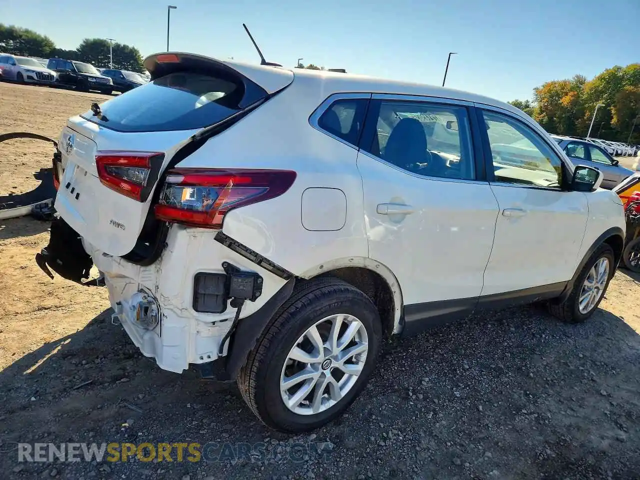 3 Photograph of a damaged car JN1BJ1AW9MW449410 NISSAN ROGUE 2021