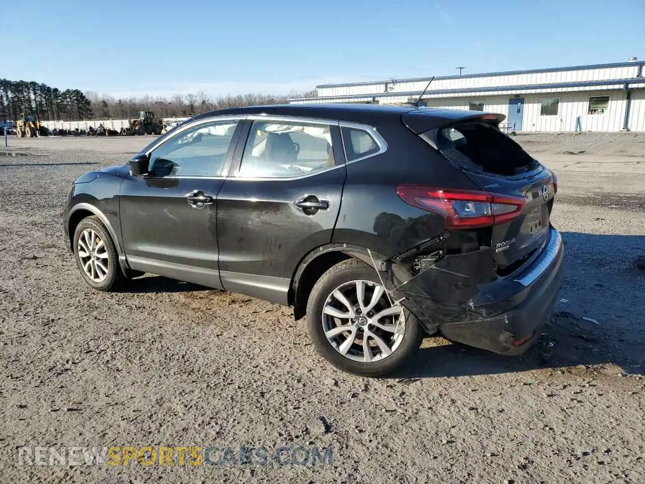 2 Photograph of a damaged car JN1BJ1AW9MW449679 NISSAN ROGUE 2021