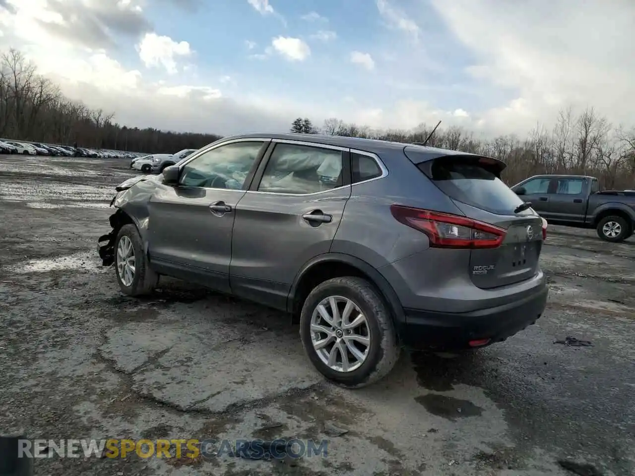 2 Photograph of a damaged car JN1BJ1AW9MW662101 NISSAN ROGUE 2021
