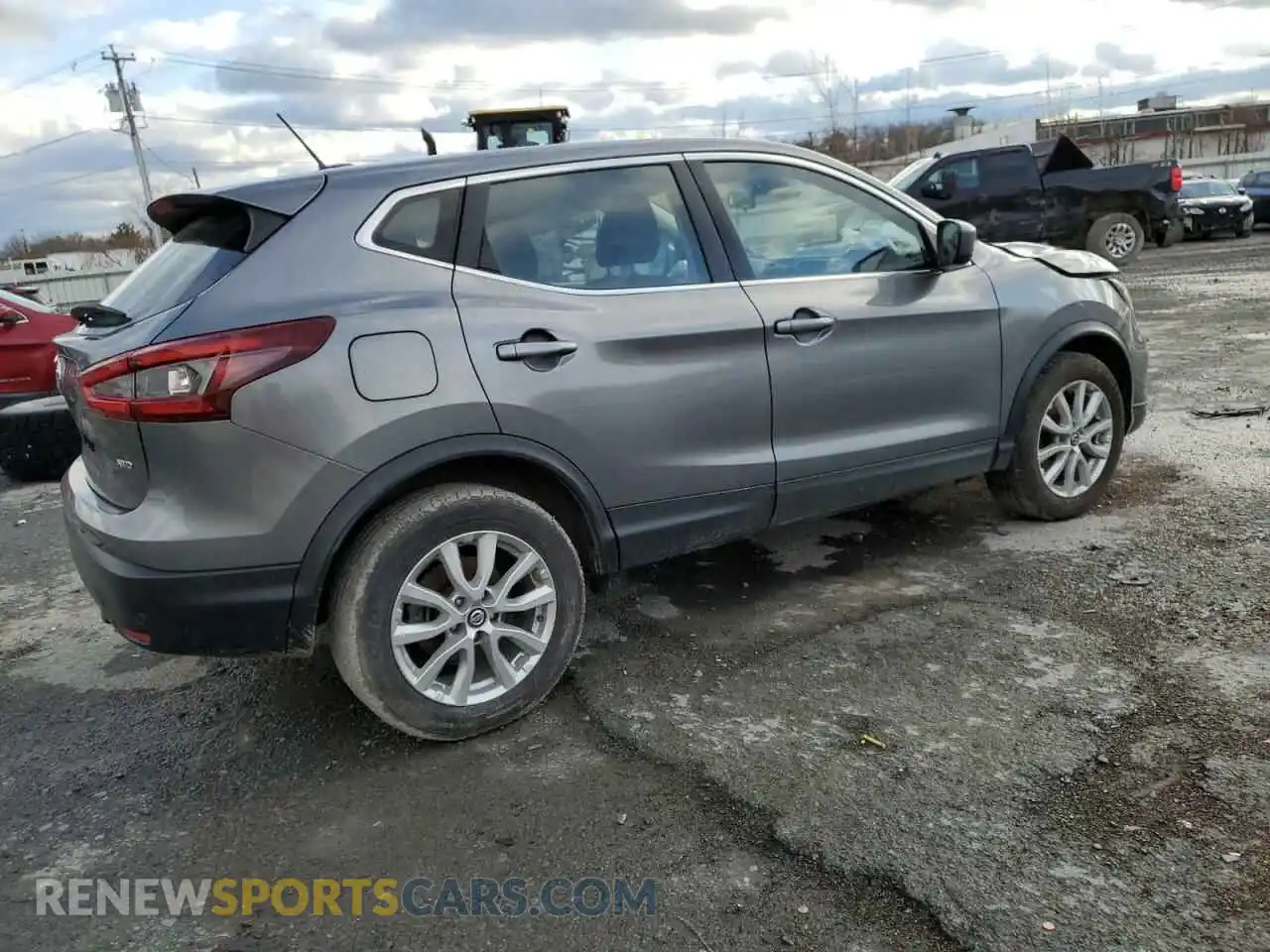 3 Photograph of a damaged car JN1BJ1AW9MW662101 NISSAN ROGUE 2021