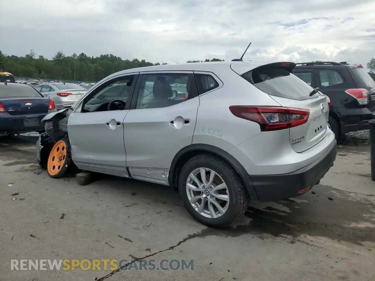 2 Фотография поврежденного автомобиля JN1BJ1AW9MW663913 NISSAN ROGUE 2021