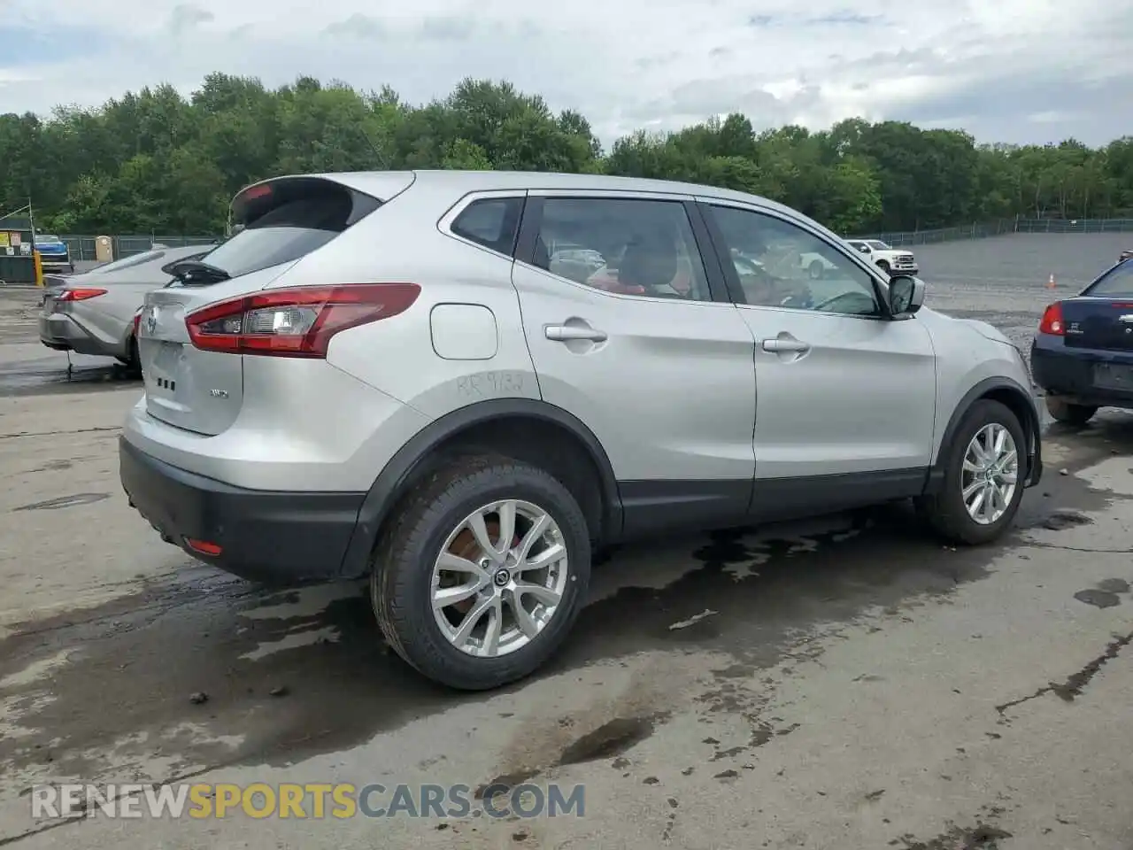 3 Фотография поврежденного автомобиля JN1BJ1AW9MW663913 NISSAN ROGUE 2021