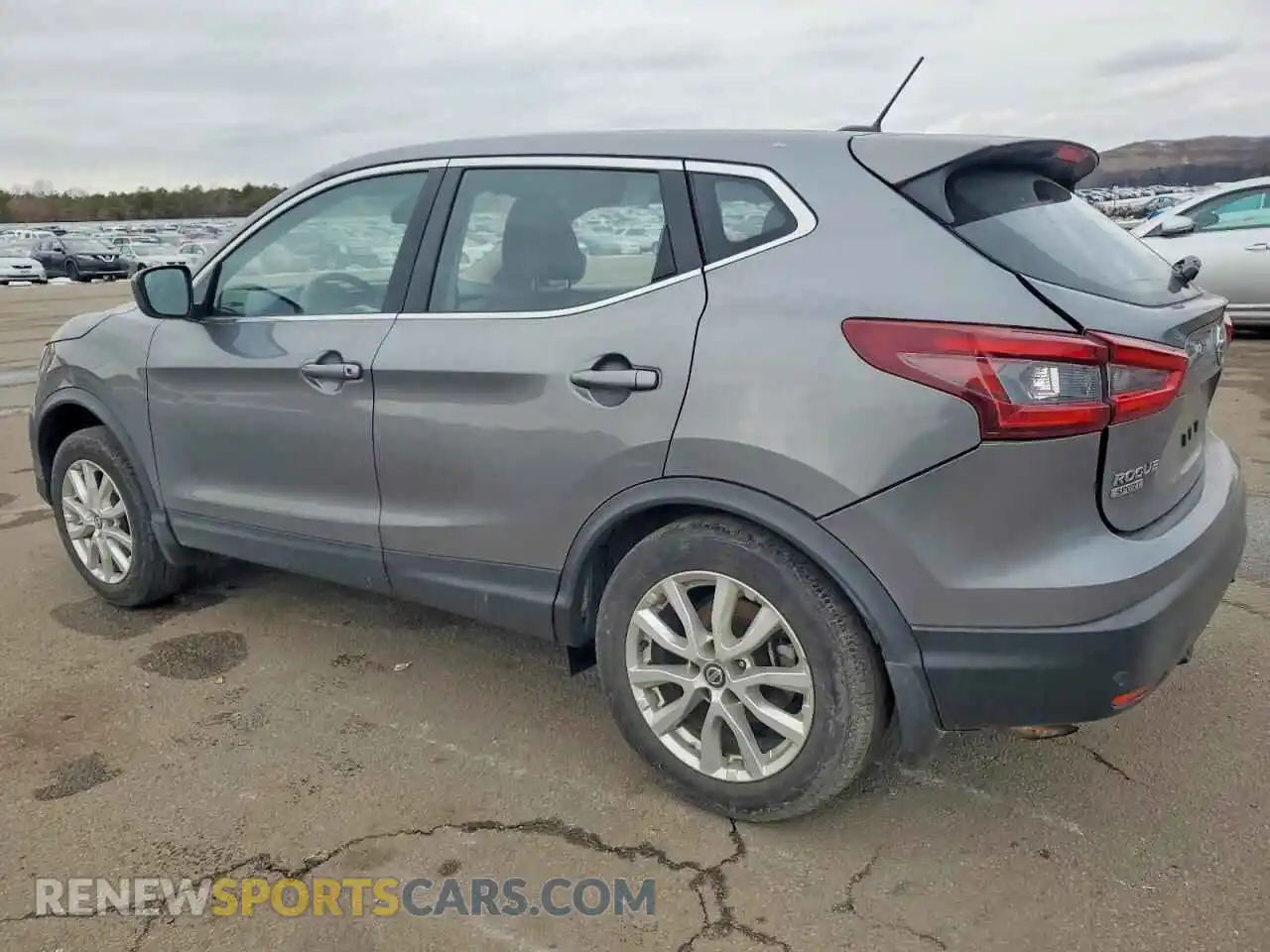 2 Photograph of a damaged car JN1BJ1AW9MW672529 NISSAN ROGUE 2021