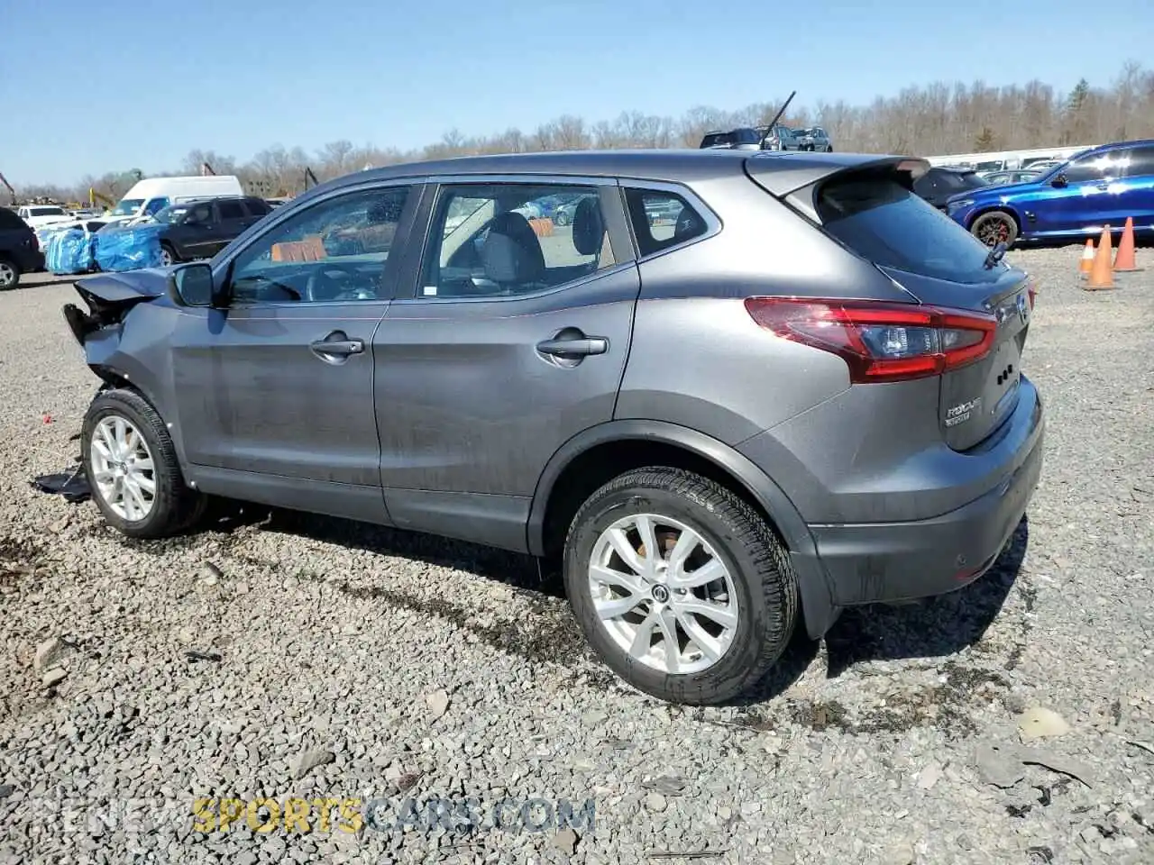 2 Фотография поврежденного автомобиля JN1BJ1AWXMW422927 NISSAN ROGUE 2021