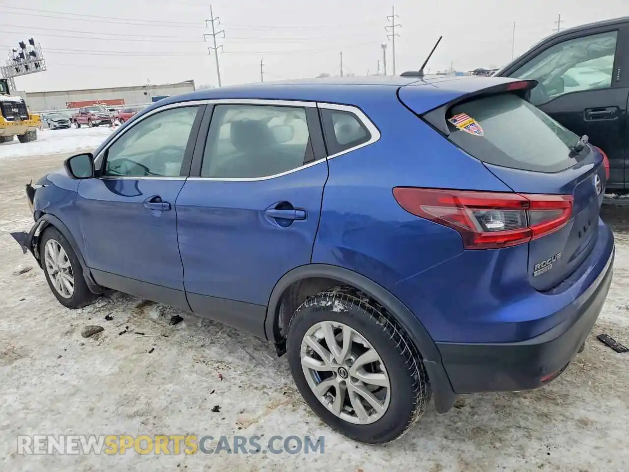 2 fotografías del automóvil dañado JN1BJ1AWXMW422961 NISSAN ROGUE 2021