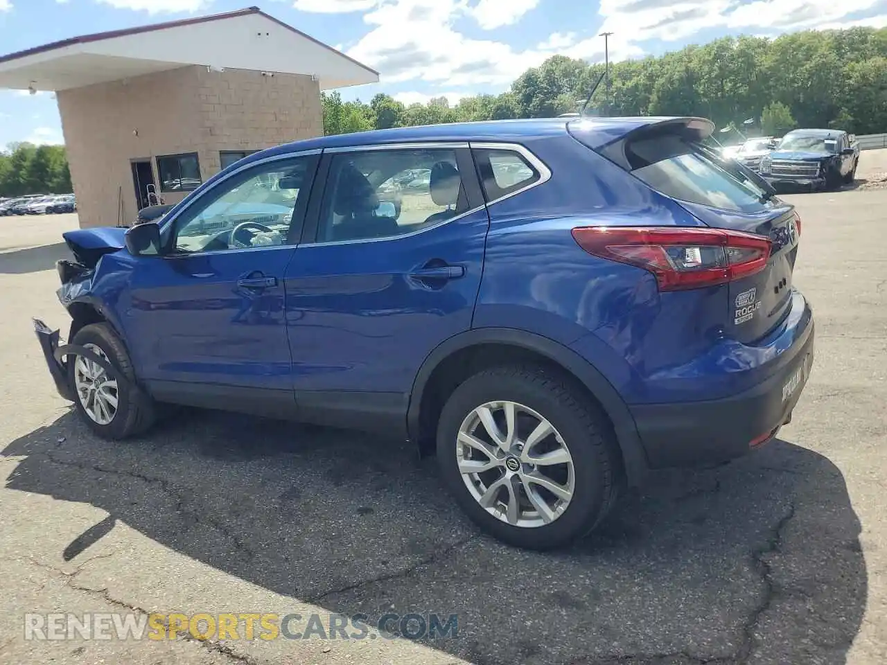 2 Photograph of a damaged car JN1BJ1AWXMW430736 NISSAN ROGUE 2021