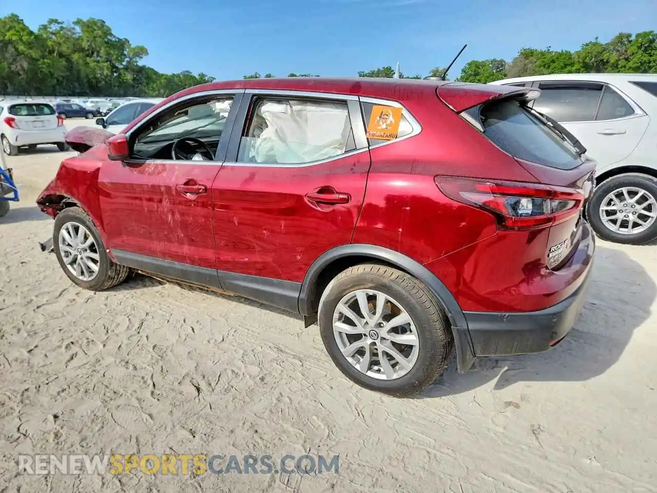 2 Photograph of a damaged car JN1BJ1AWXMW445141 NISSAN ROGUE 2021
