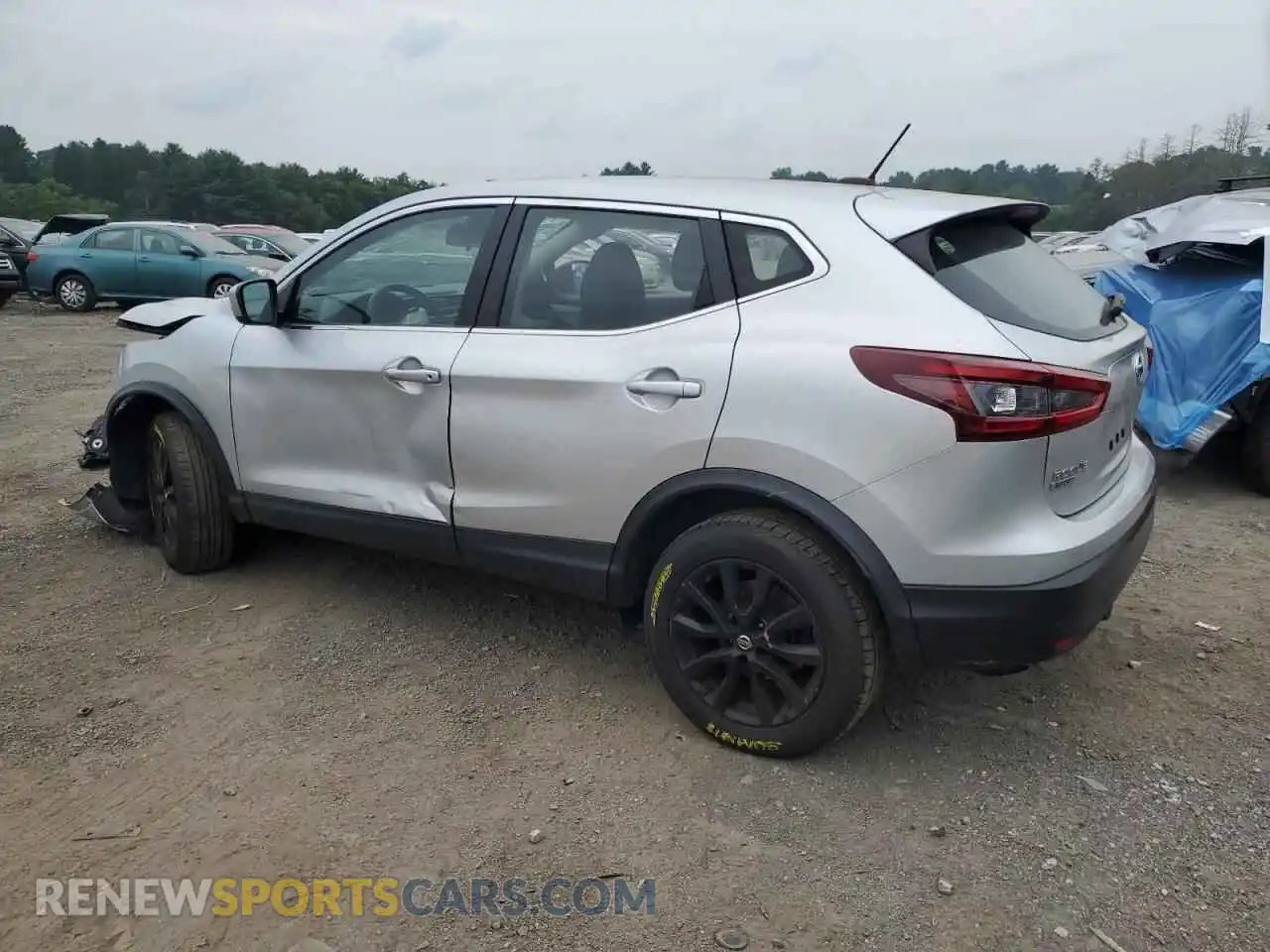 2 Photograph of a damaged car JN1BJ1AWXMW668053 NISSAN ROGUE 2021