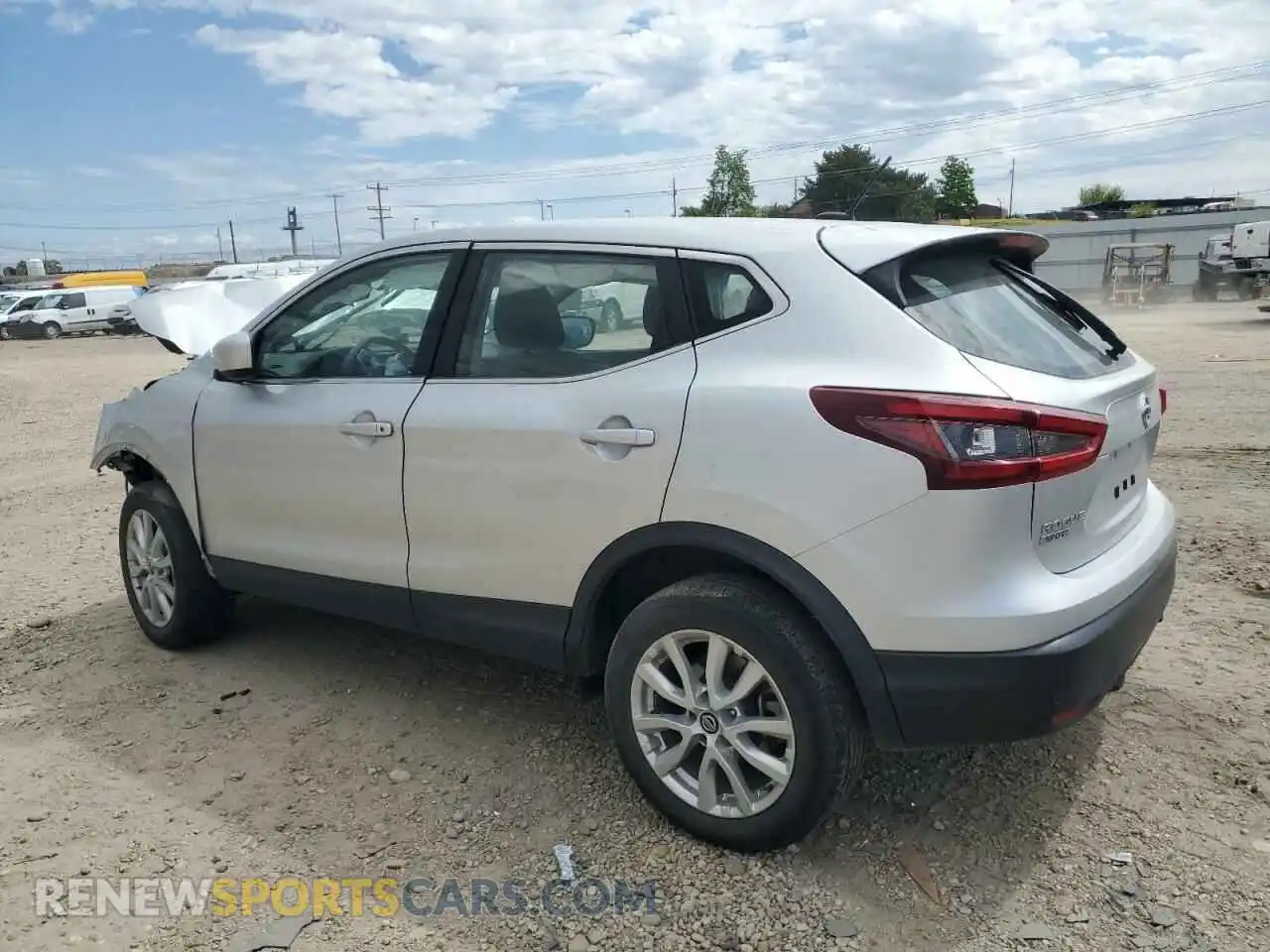 2 Photograph of a damaged car JN1BJ1AWXMW668456 NISSAN ROGUE 2021