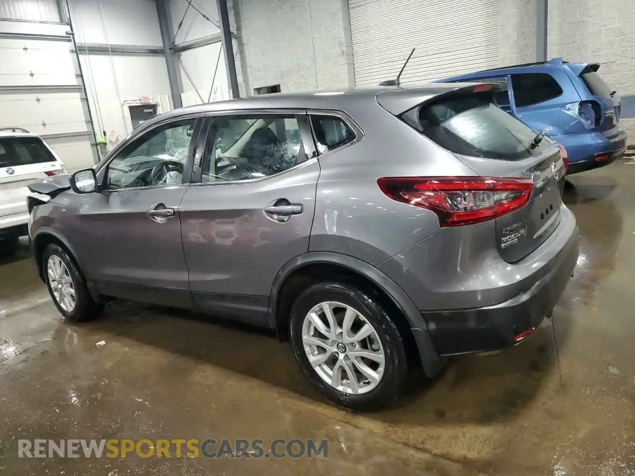 2 Photograph of a damaged car JN1BJ1AWXMW669347 NISSAN ROGUE 2021