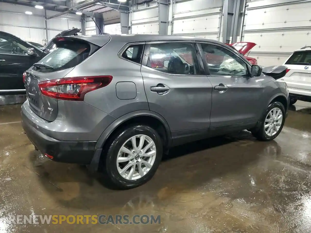 3 Photograph of a damaged car JN1BJ1AWXMW669347 NISSAN ROGUE 2021