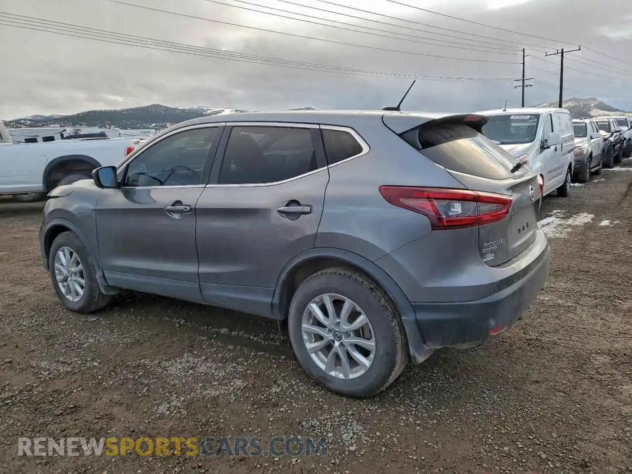 2 Photograph of a damaged car JN1BJ1AWXMW673236 NISSAN ROGUE 2021