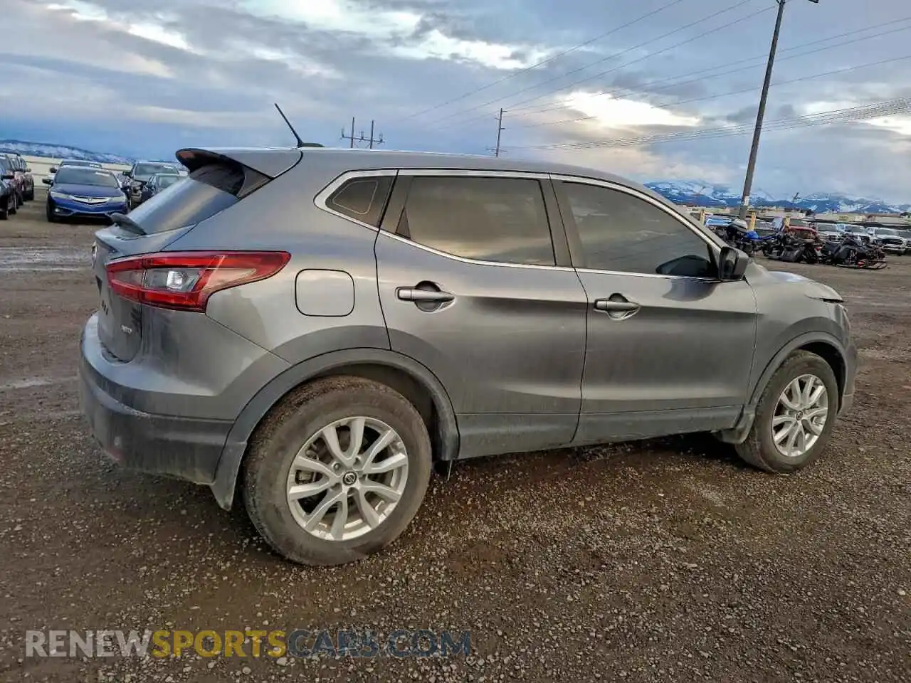 3 Photograph of a damaged car JN1BJ1AWXMW673236 NISSAN ROGUE 2021