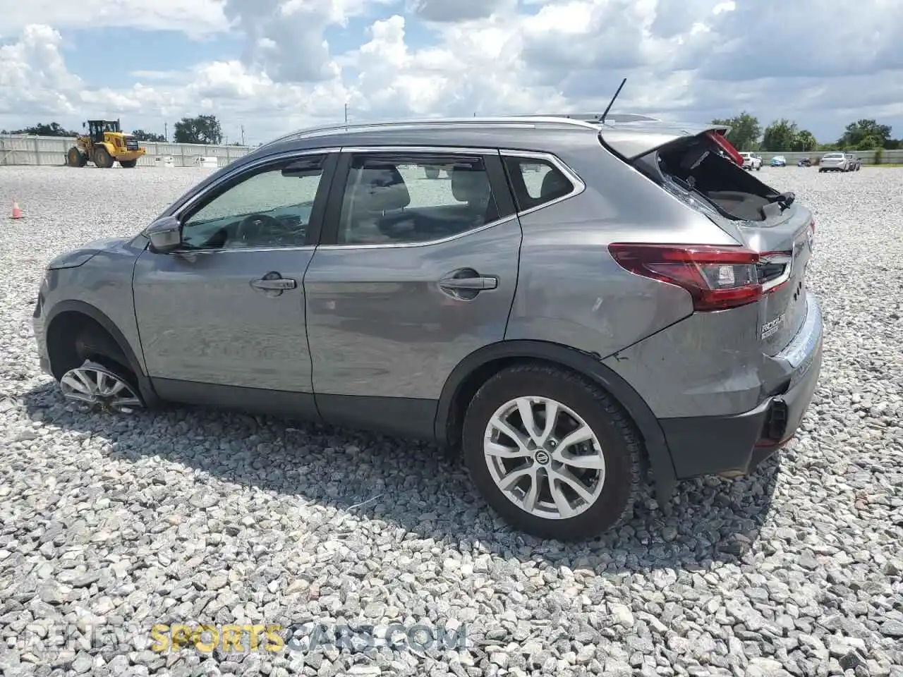 2 Photograph of a damaged car JN1BJ1BV7MW570331 NISSAN ROGUE 2021