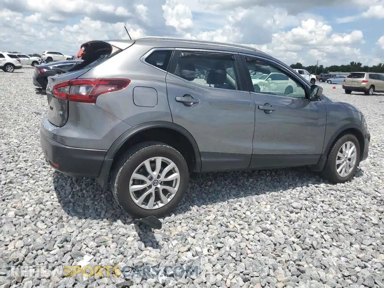 3 Photograph of a damaged car JN1BJ1BV7MW570331 NISSAN ROGUE 2021