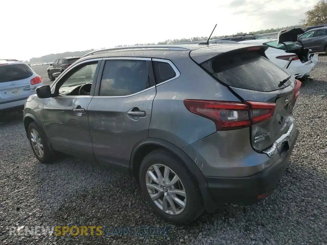 2 Photograph of a damaged car JN1BJ1BV9MW321884 NISSAN ROGUE 2021