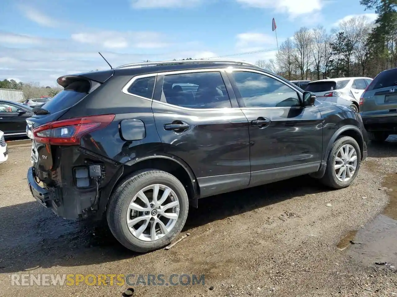3 Photograph of a damaged car JN1BJ1BV9MW569407 NISSAN ROGUE 2021
