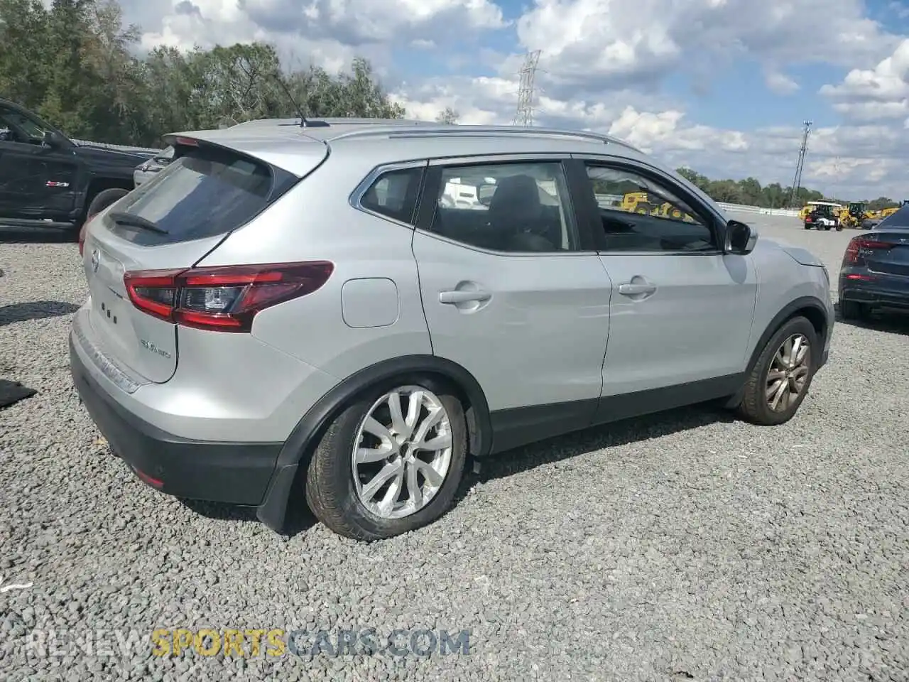 3 Photograph of a damaged car JN1BJ1BW0MW450220 NISSAN ROGUE 2021