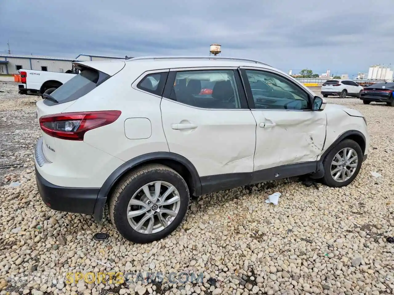 3 Фотография поврежденного автомобиля JN1BJ1BWXMW669556 NISSAN ROGUE 2021